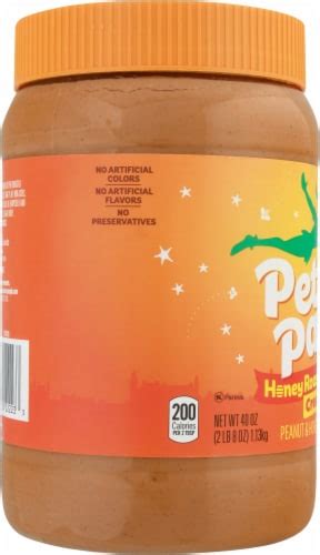 Peter Pan Creamy Honey Roast Peanut Butter Spread Made With Roasted