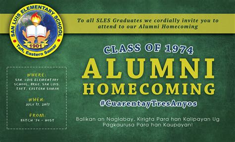 Alumni Homecoming Tarpaulin Project :: Behance