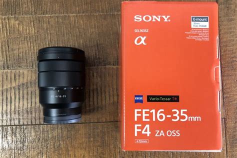 Sony Vario Tessar Fe Mm F Za Sony Vario Tessar T Fe Mm