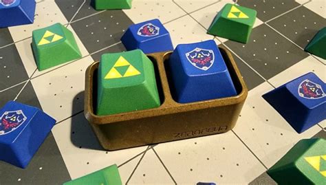 Zelda Hyrule Keycaps Artisan Keycap Custom Anime Keycaps Etsy