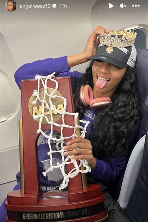 Angel Reese Gives Look At LSU S March Madness Celebration