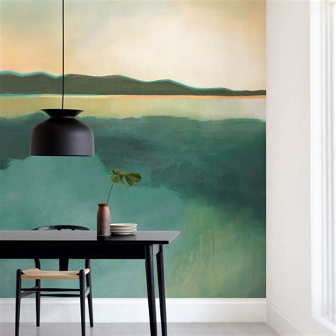 Tranquil Harbor Wall Mural By Alisonjerry Minted