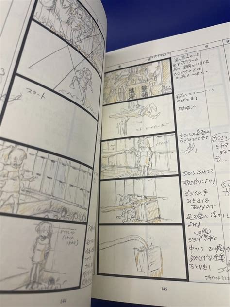 Hayao Miyazaki Spirited Away Studio Ghibli Storyboard Complete Works