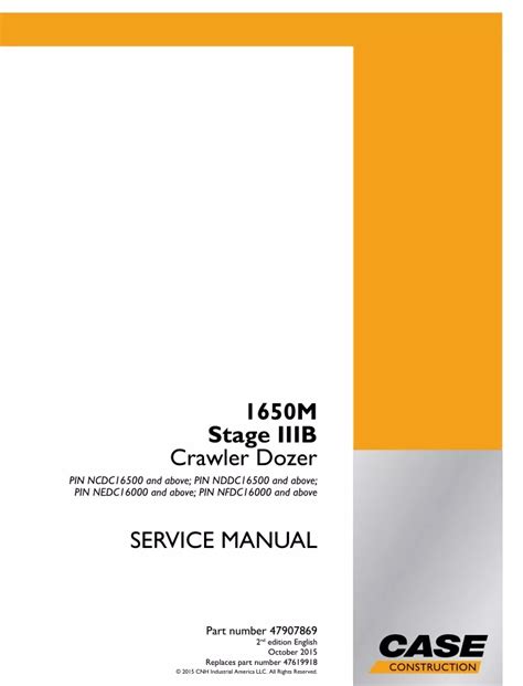 Ppt Case M Stage Iiib Crawler Dozer Service Repair Manual Pin