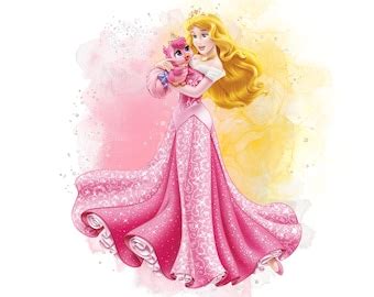 Princess Aurora Watercolor Background Princess Aurora Png Clipart