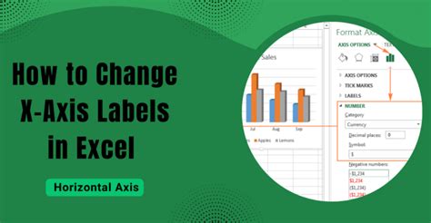 How To Change X Axis Labels In Excel Horizontal Axis Earn Excel