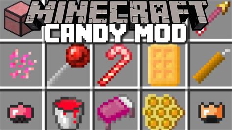 Minecraft Candy Mod Get A Sugar Rush As You Find New Candy To Eat Minecraft Youtube