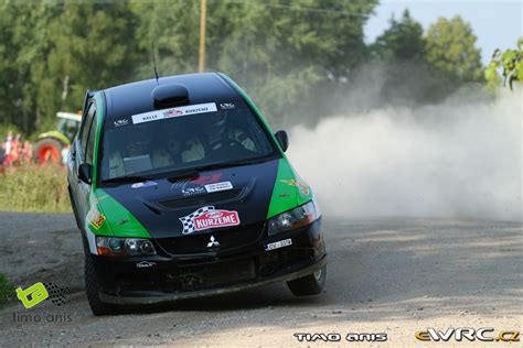 D Cis Janis Kampe Guntis Mitsubishi Lancer Evo Ix Rally Kurzeme