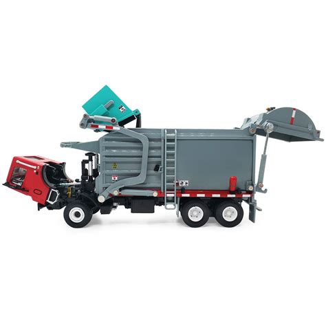 Garbage Truck Toy Model143 Scale Metal Diecast Recycling Clean Trash