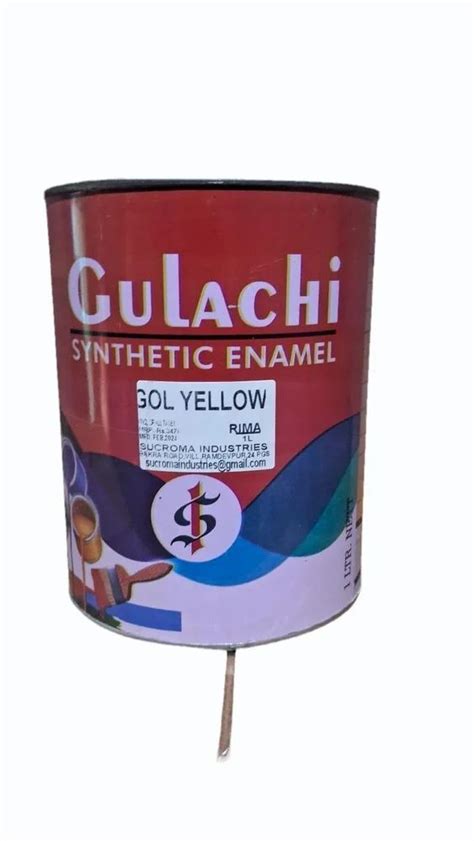 Gulachi Golden Yellow Synthetic Enamel At Rs Litre Synthetic