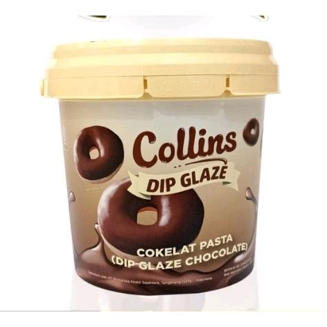 Jual Collins Selai Glaze Coklat Kg Shopee Indonesia