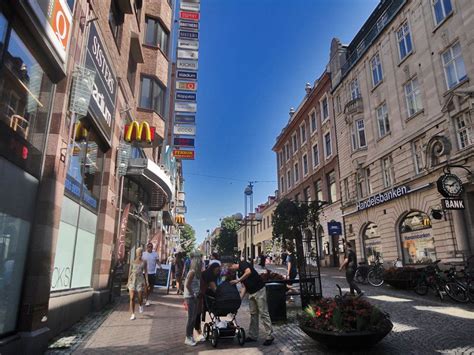 Karlskrona - City center, Old town, Trossö | Street view, Scenes, Street