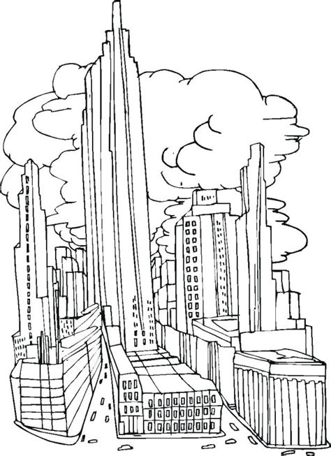 Skyline Coloring Pages at GetColorings.com | Free printable colorings ...