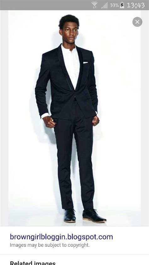 Groom Outfit Navy Suit With Collarless Shirt Collarless Dress Shirts