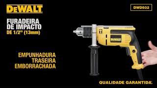 Furadeira De Impacto Pol Rpm Ipm W V Dwd Dewalt