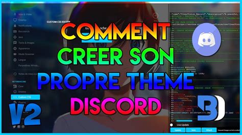 Tuto Comment Creer Son Propre Theme Discord Updated Fr Youtube