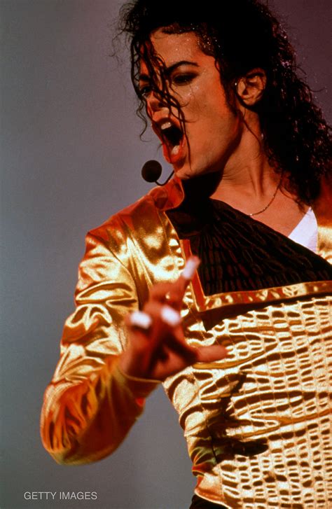 Michael Jackson Performs In Munich Germany During Dangerous World Tour