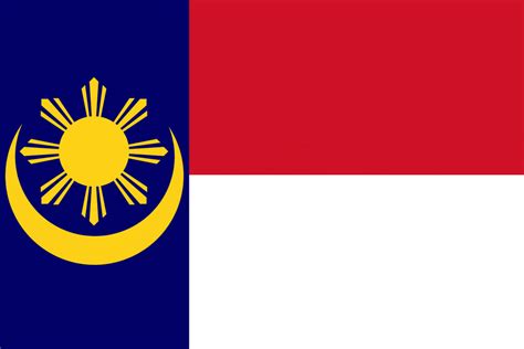 slight redesign   maphilindo confederations flag