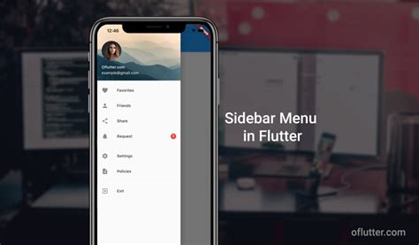 Create A Sidebar Menu In Flutter 2022 Oflutter