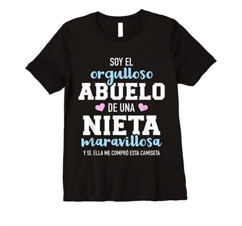 Perfect Mens Orgulloso Abuelo De Una Nieta Maravillosa T Shirts Tees