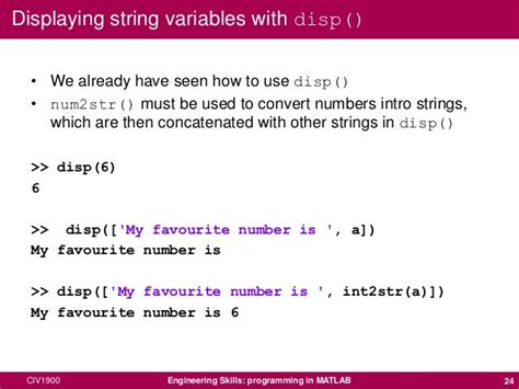 Variables In Matlab