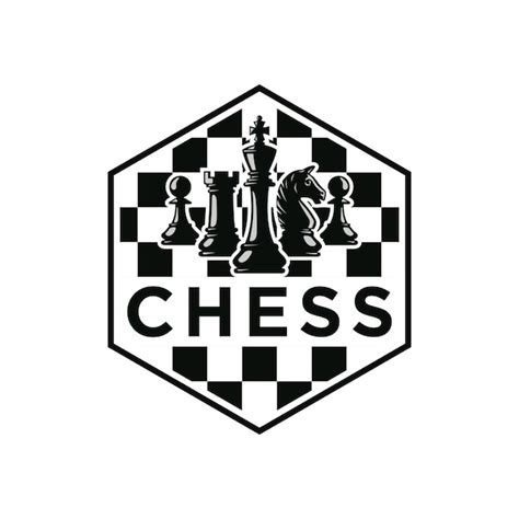 Premium Vector Chess Logo Vector Illustration Template Logo Design