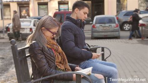 Nerdy Four Eyed Blonde Herda Wisky Is Having Sex With Barely Known Guy