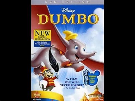 Opening Closing To Dumbo 70th Anniversary Edition 2011 DVD YouTube