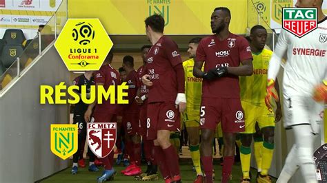 FC Nantes FC Metz 0 0 Résumé FCN FCM 2019 20 YouTube