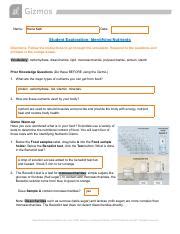 Student Exploration Identifying Nutrients Pdf Name Hana Kadi Date