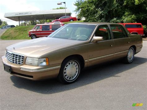 1998 Gold Fire Mist Metallic Cadillac Deville Sedan 12635035 Photo 12