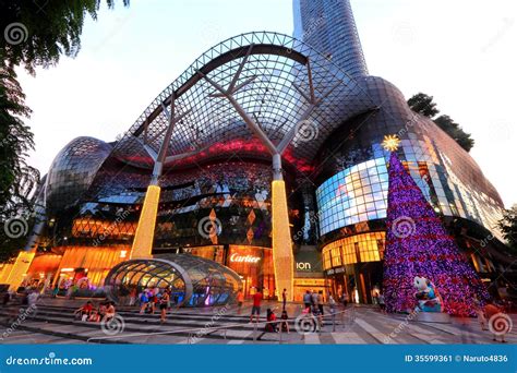 Ion Orchard Shopping Mall Singapore Editorial Photo Image Of Culture