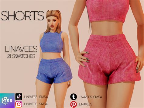 The Sims Resource Leah Shorts