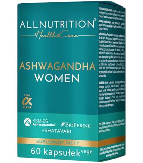 Allnutrition Health Care Ashwagandha Women 60 kapsułek