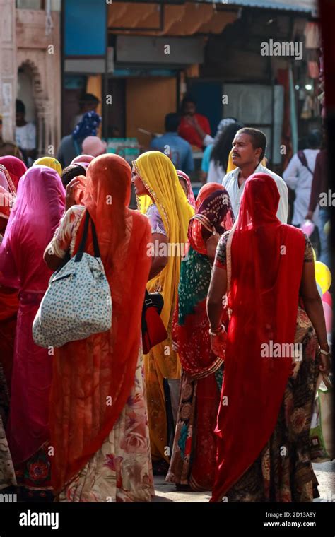 Costume Rajasthani Traditional Women Hi Res Stock Photography And