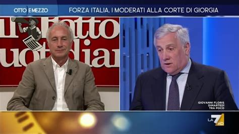 Travaglio Zittisce Tajani In Diretta Tv Da Gruber VIDEO Voce Dei