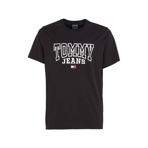 Tommy Jeans Tjm Rglr Entry Graphic Tee Black Bds