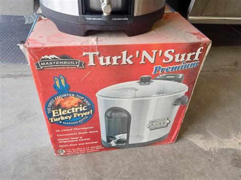 TURK N SURF PREMIUM ELECTRIC TURKEY FRYER EstateSales Org