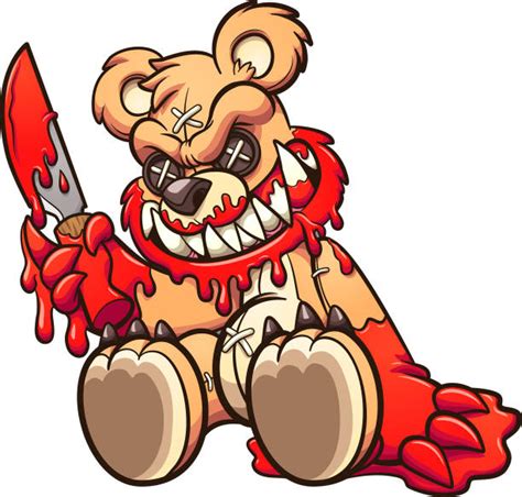 240 Evil Teddy Bear Stock Illustrations Royalty Free Vector Graphics And Clip Art Istock