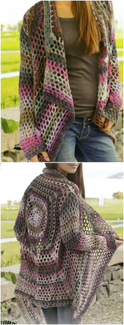 Stunning Crochet Hooded Jacket Lots Of Free Patterns Crochet Jacket Pattern Crochet Hood