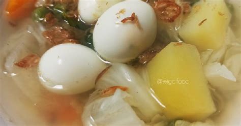 Resep Sayur Sop Telur Puyuh Oleh Wigo Food Cookpad