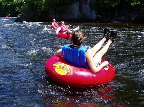 Bullfrog Adventures Maine Canoe Trips Maine Tubing Trips Maine