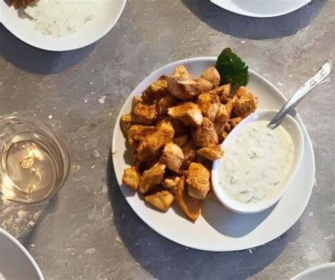 Chicken Kebabs With Tzatziki Sauce Fustinis Oils And Vinegars
