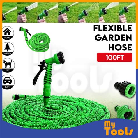 Mytools Feet Deluxe Expandable Flexible Garden Water Hose Lazada