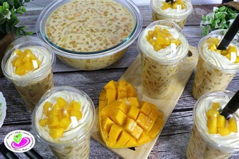 Mango Sago’t Gulaman Recipe - Filipino Dessert Recipes by PingDesserts.com