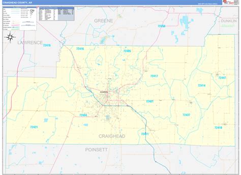 Maps Of Craighead County Arkansas