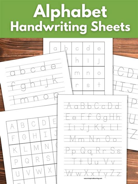 Alphabet Letter Worksheets Printable Infoupdate Org