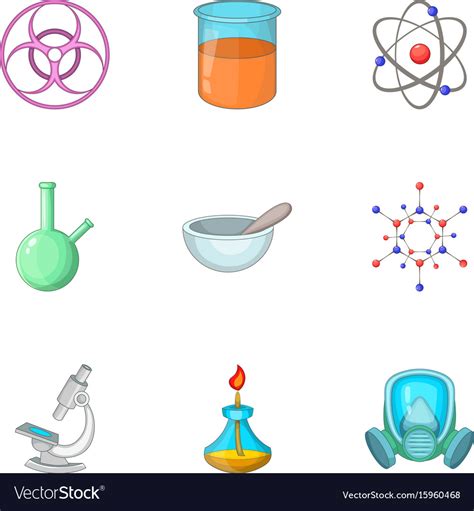 Cartoon Science Equipment