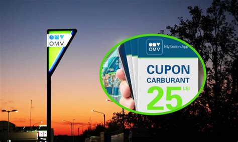 OMV oferă GRATUIT pentru clienții din România Se dau cupoane de 25 lei