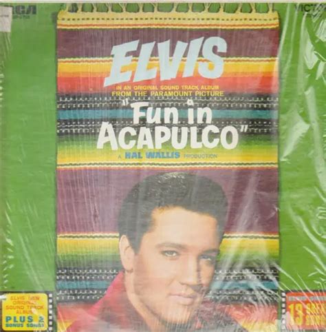 Elvis Presley Fun In Acapulco Vinyl Records Lp Cd On Cdandlp